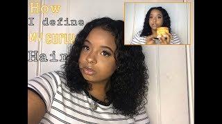 HOW TO DEFINE CURLY HAIR | My Curly Hair Routine 2018