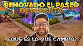 PASEO DE MACUTO RESTAURADO - ¿QUE ES LO QUE CAMBIO ?