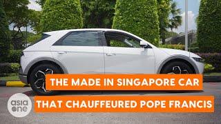 First look at the made-in-Singapore car that chauffeured Pope Francis around the island