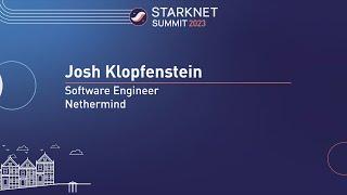 Engineering Starknet: Inside the Juno Client | Josh Klopfenstein