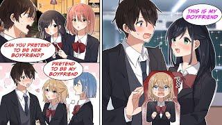 [Manga Dub] I'm fake dating two girls, and things are getting hectic! [RomCom]