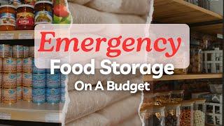 Don't Make These Mistakes | Beginner Prepper Pantry on a Budget | Surviving Off-Grid Emergencies