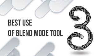 Best use of blend mode tool in Adobe Illustrator Trips