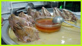 Cooking 1000 lamb heads in one hour and cooking recipe