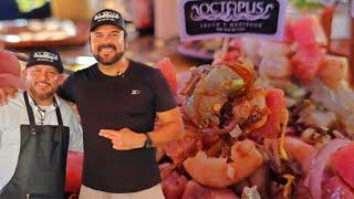 Quesadillas de Agua Chile y Sashimi MARISCOS en SAN JOSE DEL CABO  OCTOPUS MARISQUERIA ️