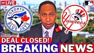 MLB URGENT! YANKEES SIGNING MEGA STAR FROM THE BLUE JAYS! DEAL CLOSED OR NOT? NEW YORK YANKEES NEWS