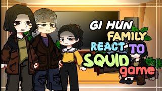 •|[| Gi Hun Past Family react to Squid Game |]|• hirro // Squid Game //