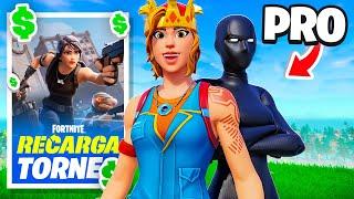 Intente GANAR un TORNEO de Fortnite Recarga!