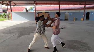 Karate session at the Y.I.C.K in black bush Guyana