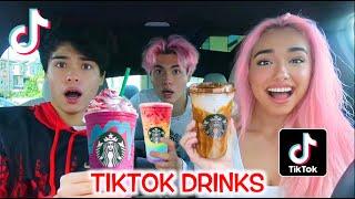 Testing VIRAL TikTok SECRET Drinks!! **MUST HAVE**