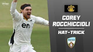 Rocchiccioli takes rare hat-trick over two innings | Sheffield Shield 2024-25