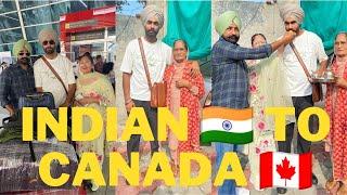 Indian to Canada Emotional video#mrandmrsbassi