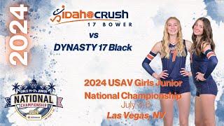 2024 USAV JR NATIONAL CHAMPIONSHIP - Idaho Crush 17 Bower vs Dynasty 17 Black