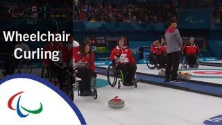 Canada v USA | Round Robin |Wheelchair curling | PyeongChang2018 Paralympic Winter Games