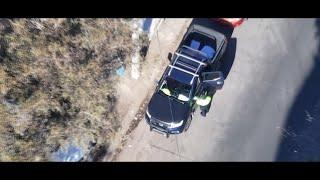 Drone video captures alleged bribery tactic at U.S.-Mexico border lines