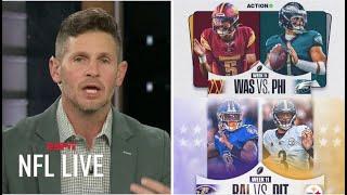 FULL NFL LIVE | Eagles beat Command to clinch NFC East? - Steelers beat Ravens to clinch AFC North?