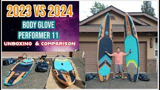 2023 vs 2024 Body Glove Performer 11 Unboxing and Comparison