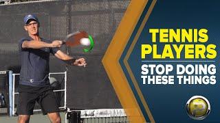 Pickleball QuickTip: Tennis Players -  Stop Doing These Things!