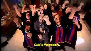 Els monjos culers canten "Cap a Wembley"  - Crackòvia - TV3