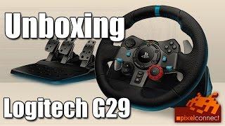 PS4 Unboxing Logitech G29 steering wheel + PS4 check (PS5 compatible!) (English subs!)