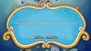 I'm Late lyric video Alice in Wonderland Jr.