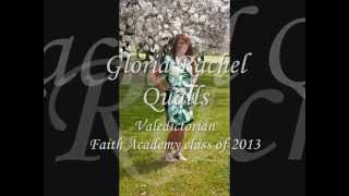 Rachel Qualls Valedictorian-Faith Academy Class of 2013