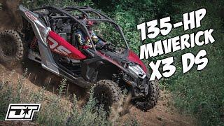 135 Horsepower 64-Inch Wide Can Am Maverick X3 DS Turbo Review!!