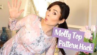 Sew Over It Molly Top Maternity Pattern Hack