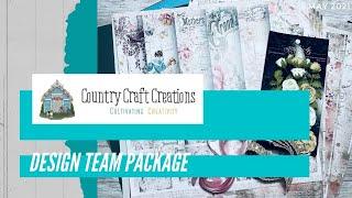 Country Craft Creations Design Team Package | May 2021