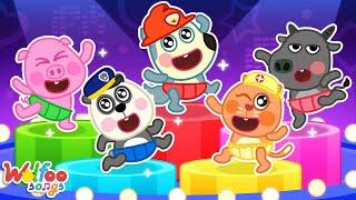 Rescue Dance Challenge ️ Dance Songs for Kids  Wolfoo Nursery Rhymes & Kids Songs