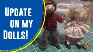 Update on my Grecon DIY Dolls!