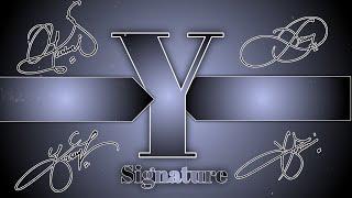 Y Signature Name Design / Y Signature of your name