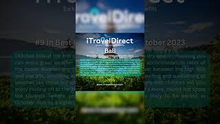 iTravelDirect - Bali #9 in Best Places to Visit in October 2023