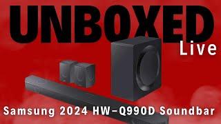UNBOXED Live! - SAMSUNG HW-Q990D Soundbar - 22 speakers of Home Theater Power!