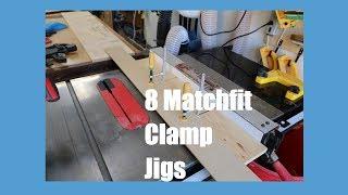 8 Workshop Jigs Utilizing the Matchfit Dovetail Clamp System from Microjig