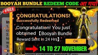 FREE FIRE REDEEM CODE TODAY 14 NOVEMBER REDEEM CODE FREE FIRE | FF REDEEM CODE TODAY 14 NOVEMBER