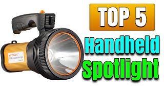 Best Rechargeable Handheld Spotlight Waterproof For Long Distance