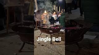Jingle Bell Rock in Tbilisi #christmas #georgia #fire #cooking #street #city