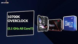 Unleash Your Intel 10700K! 5.1GHz Overclock ASUS Guide