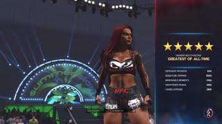 WWE 2K23 Rose Dotwave vs Cat Reed