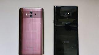 Samsung Note 9 Vs Huawei Mate 10 Speed test! Kirin 970 Vs Exynos9810