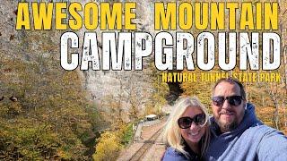 Mountain Camping | Natural Tunnel State Park Campground