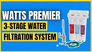 Watts Premier Pure UF-3, 3-Stage Water Filtration System