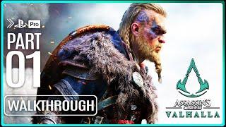 ASSASSIN'S CREED: VALHALLA Gameplay Walkthrough PART 1 (No Commentary) 1080p HD