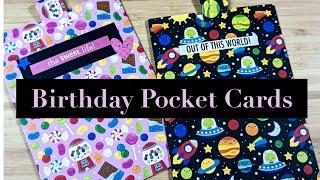 Paper Engineering Pocket Cards- A Different Style of Card That Is So Easy and So much Fun!