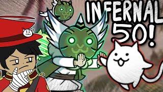 The HIGHEST INFERNAL Tower Floor!! VS Relic Uril!  - RETURNER Battle Cats!