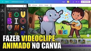 [PASSO A PASSO] FAZER VIDEOCLIPE ANIMADO COM MÚSICA NO CANVA