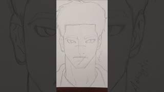How to draw Jake kim from lookism #drawing #art #jakekim #animeart #tutorial #sketch #lookism
