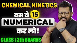 Class 12 Chemistry Boards 2024 : Important Numerical of Chemical Kinetics | Bharat Panchal