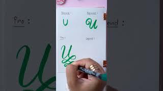 Which one is your favorite? #shorts #lettering #calligraphy